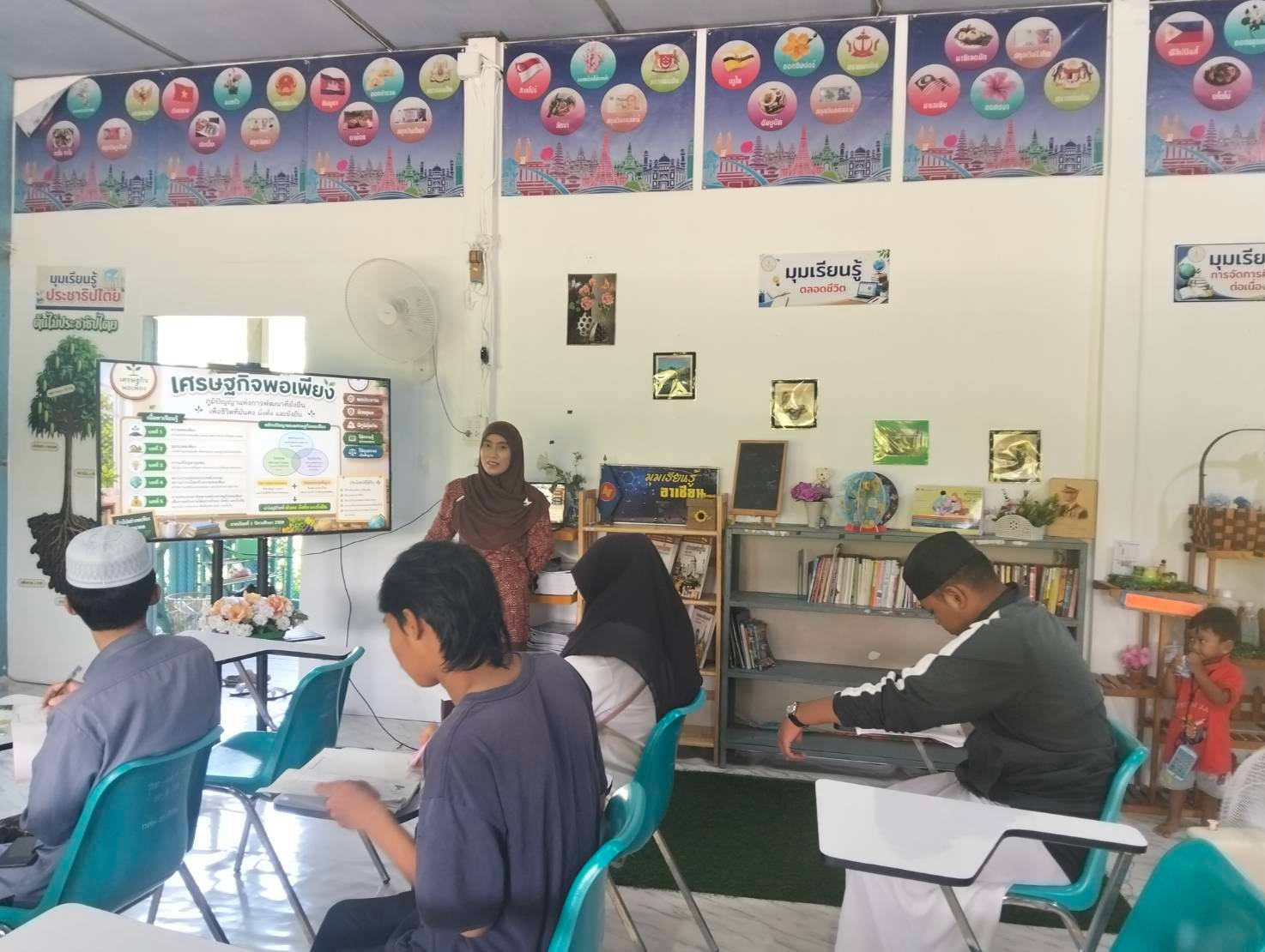 🤍🤍ศกร.ระดับตำบลควน จัดการเรียนรู้เพื่อคุณวุฒิตามระดับครั้งที่ 8🤍🤍
