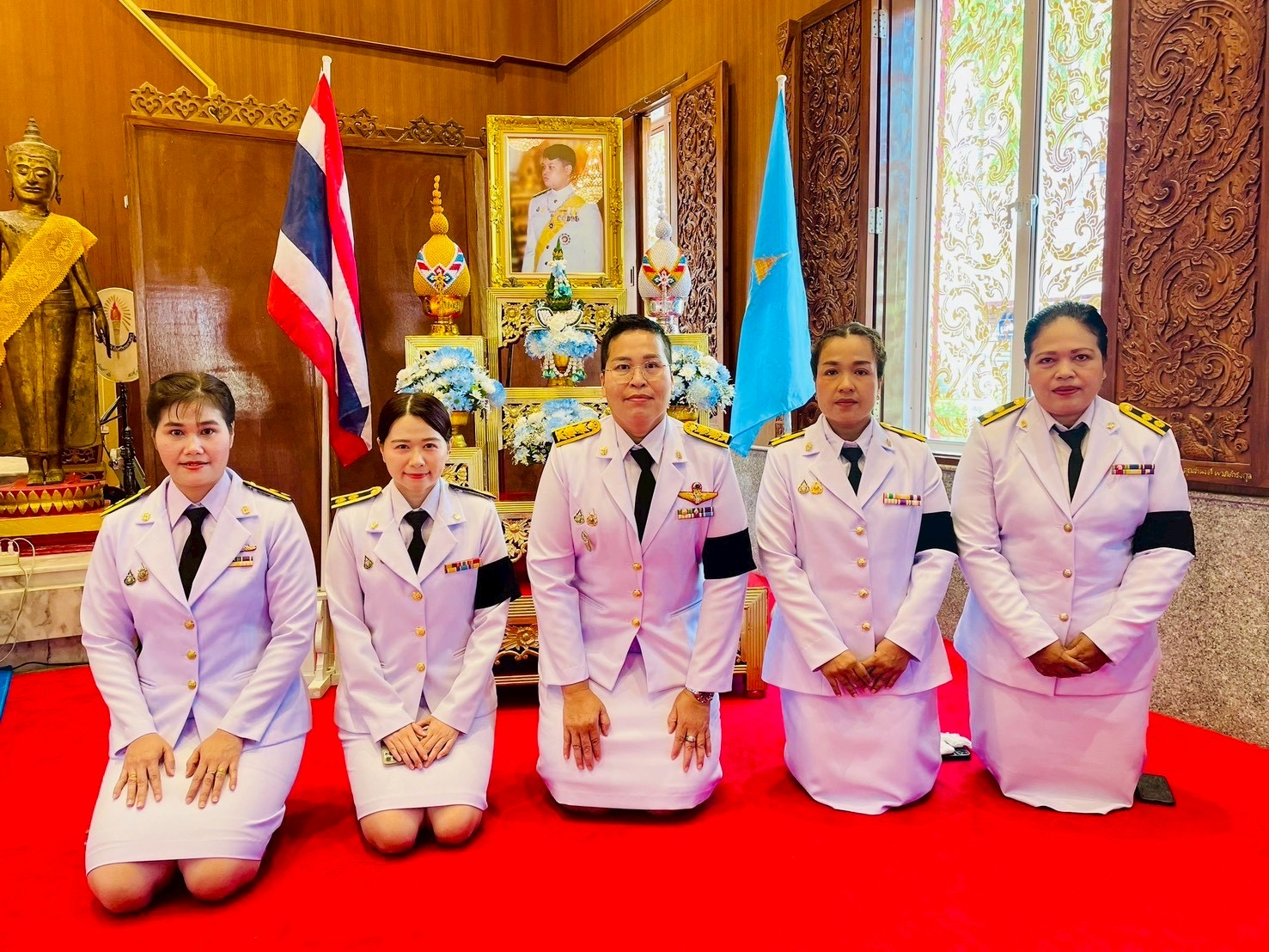 🤍🤍 ผอ.สกร.ระดับอำเภอปะนาเระ ได้รับมอบหมาย ร่วมพิธีเจริญพระพุทธมนต์  เจ้าฟ้าทีปังกรรัศมีโชติ🤍🤍