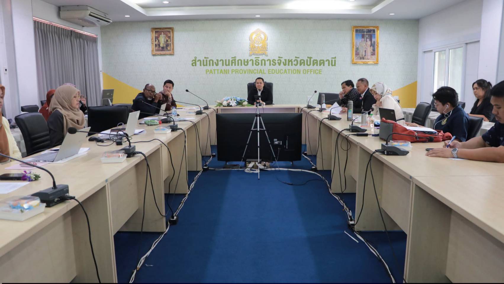 เข้าร่วมการประชุมเตรียมการจัดงานนำเสนอผลงานทางวิชาการ Symposium ระดับจังหวัดปัตตานี
